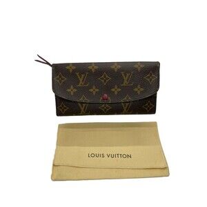 Louis Vuitton Monogram Portefeuille Emilie Long Wallet Brown – Authentic LV/51
